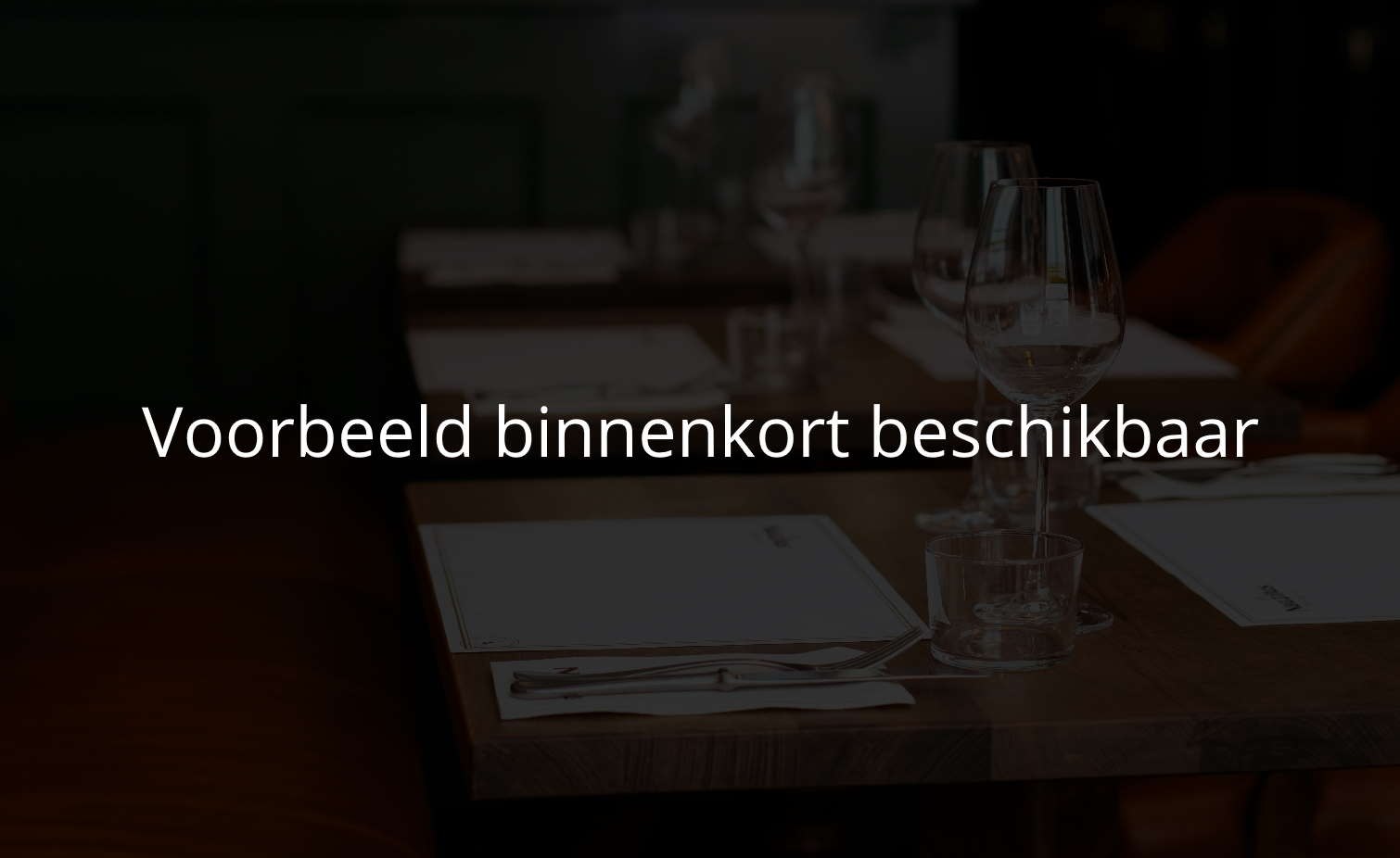 restaurant